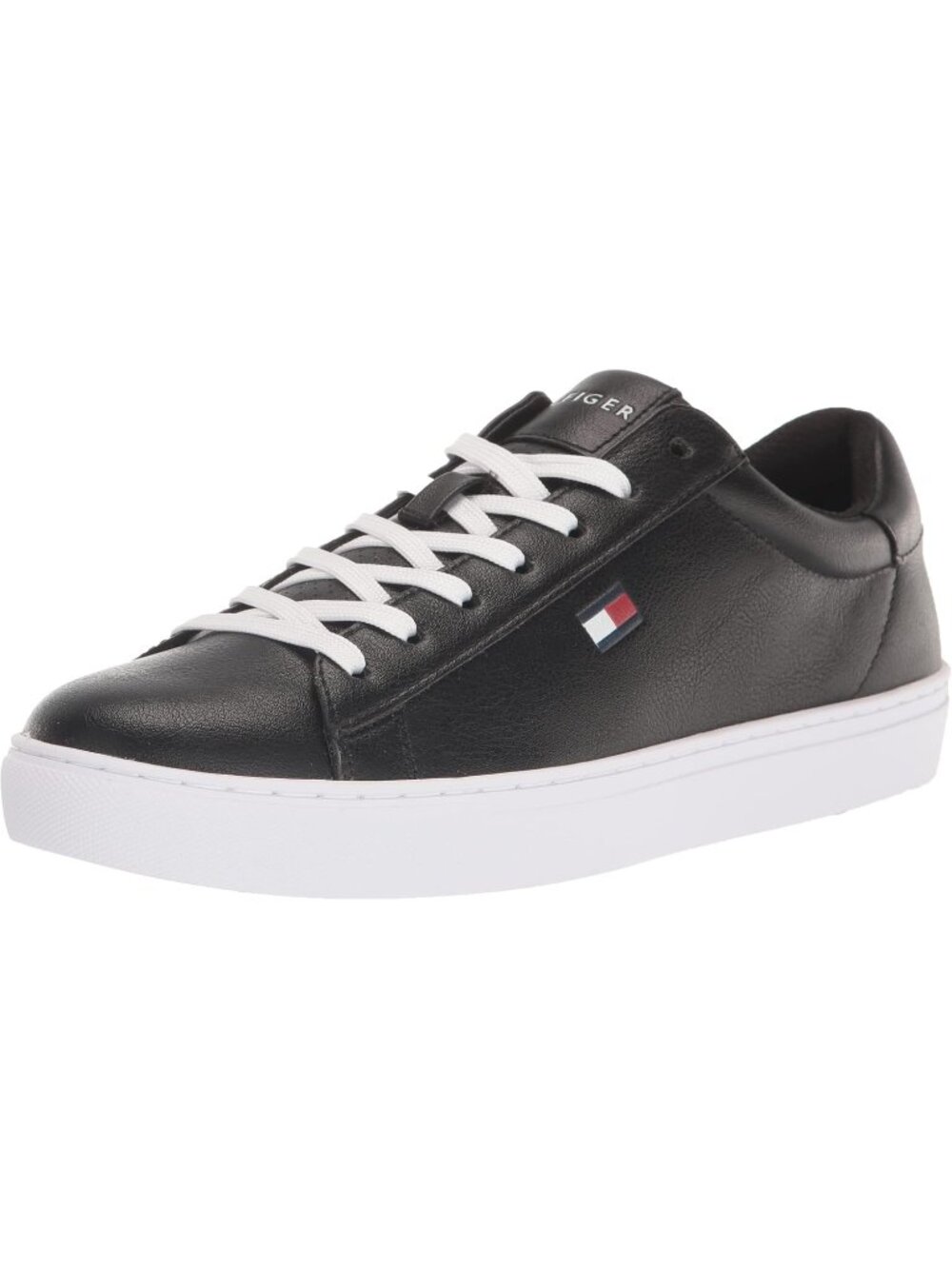 Tommy Hilfiger Men's Cognac Closed Toe Lace Up Casual Brecon 2 Sneakers Shoes